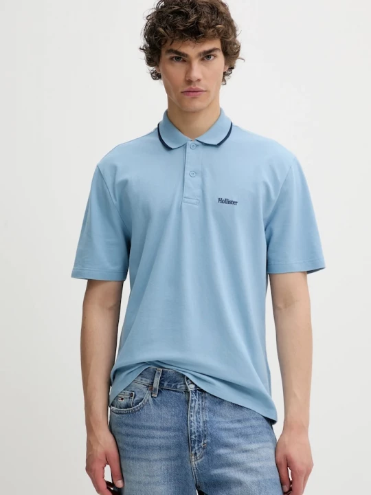 Obrázek produktu Hollister Co. Polo tričko Hollister Co. modrá