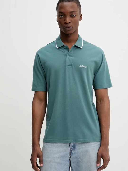 Obrázek produktu Hollister Co. Polo tričko Hollister Co. zelená