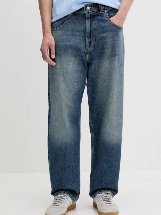 Obrázek produktu Hollister Co. relaxed fit džíny pánské modrá