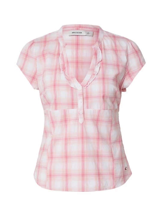 Obrázek produktu HOLLISTER Halenka růžová / pastelově růžová / bílá