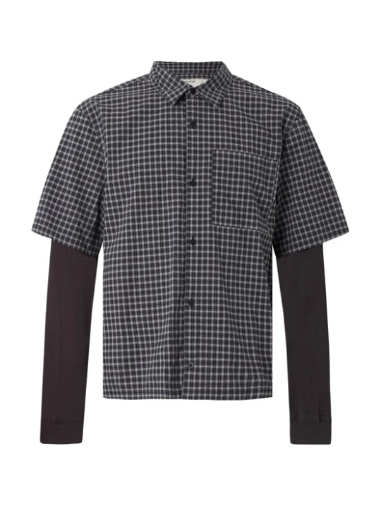 Obrázek produktu HOLLISTER Košile černá / bílá