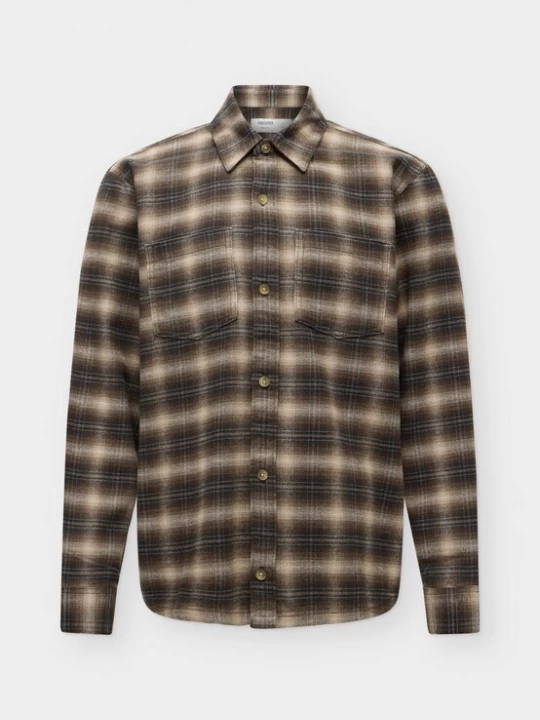 Obrázek produktu HOLLISTER Košile krémová / námořnická modř / čokoládová