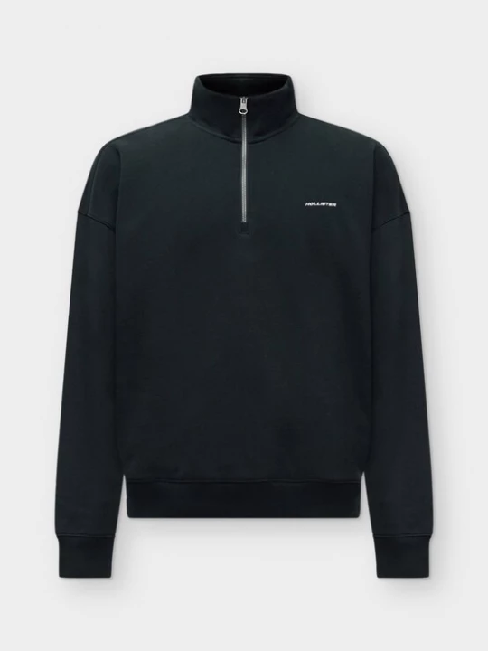 Obrázek produktu HOLLISTER Mikina černá / bílá