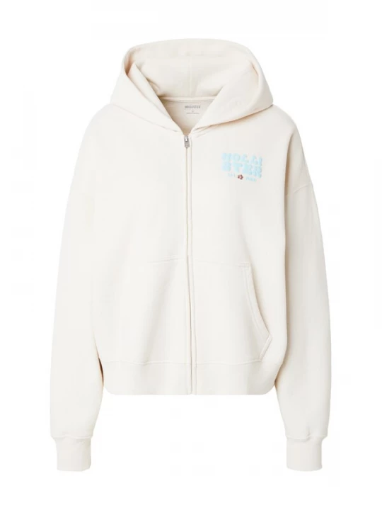 Obrázek produktu HOLLISTER Mikina krémová / tyrkysová / hnědá