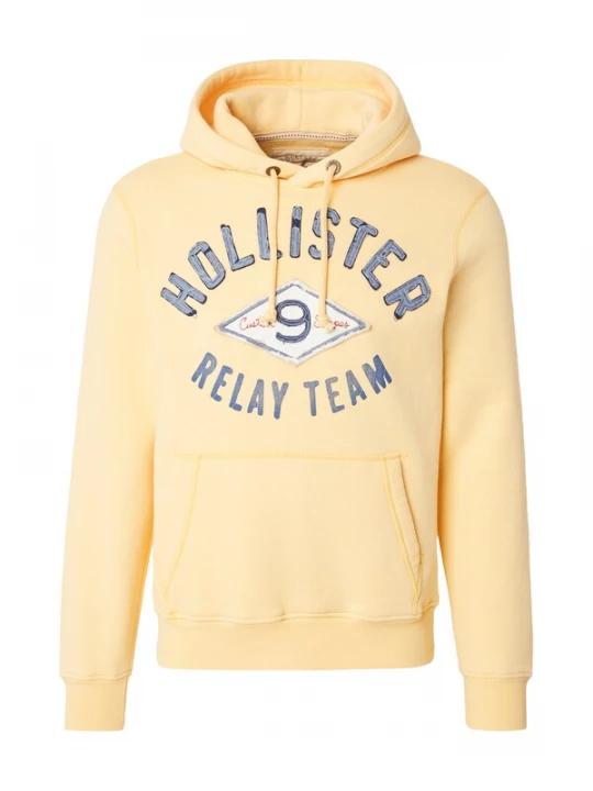 Obrázek produktu HOLLISTER Mikina 'Mar4' žlutá / fialkově modrá