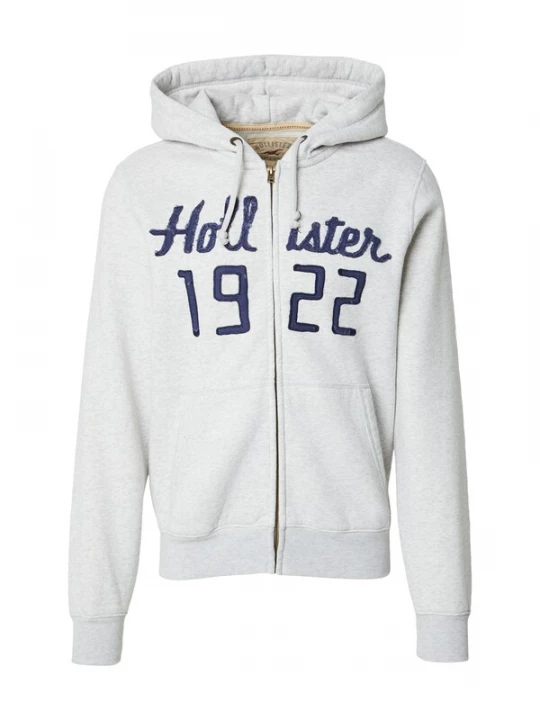 Obrázek produktu HOLLISTER Mikina námořnická modř / světle šedá