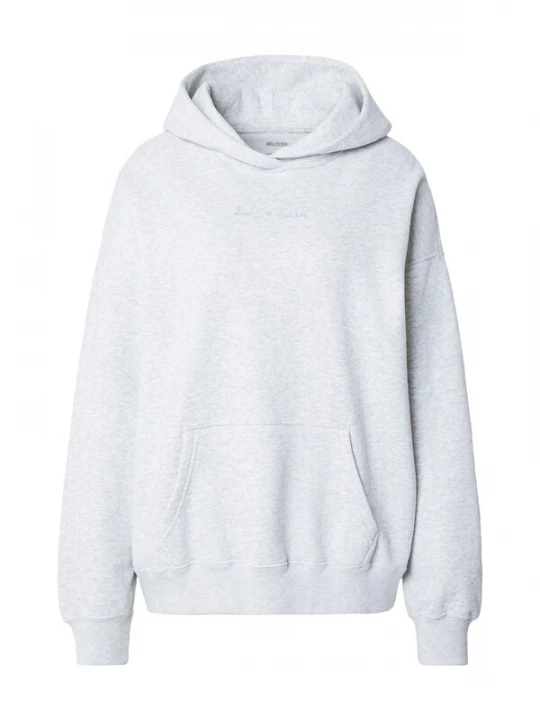 Obrázek produktu HOLLISTER Mikina světlemodrá / šedý melír / světle zelená / světle růžová