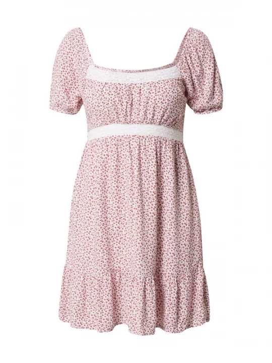 Obrázek produktu HOLLISTER Šaty trávově zelená / červená / bílá