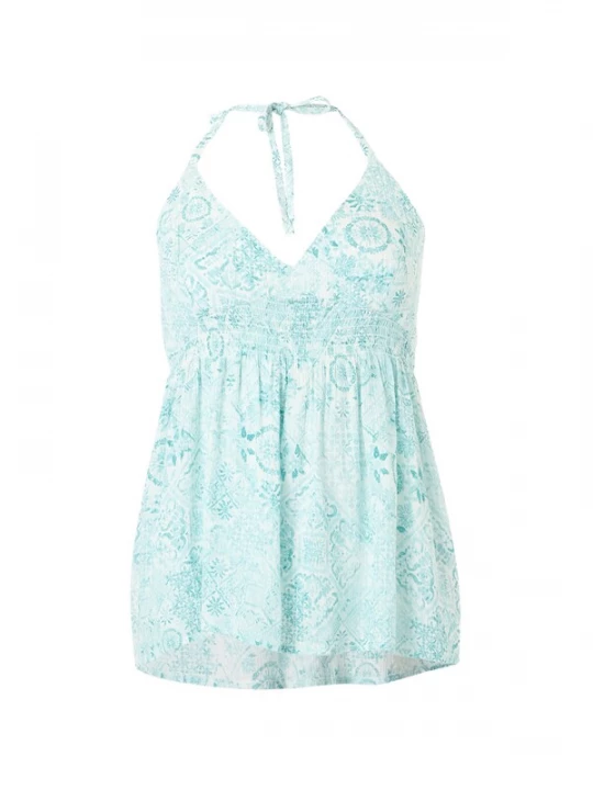 Obrázek produktu HOLLISTER Top aqua modrá / azurová modrá