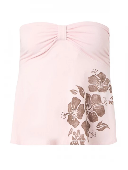 Obrázek produktu HOLLISTER Top hnědá / růžová