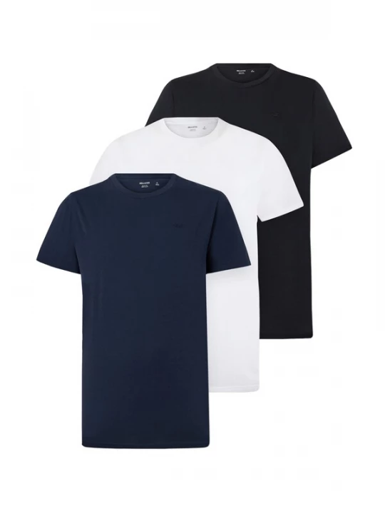 Obrázek produktu HOLLISTER Tričko námořnická modř / černá / bílá