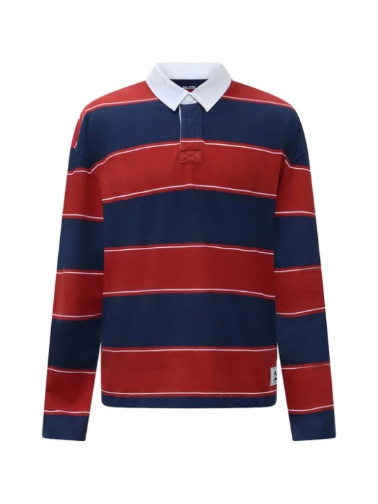 Obrázek produktu HOLLISTER Tričko námořnická modř / krvavě červená / bílá
