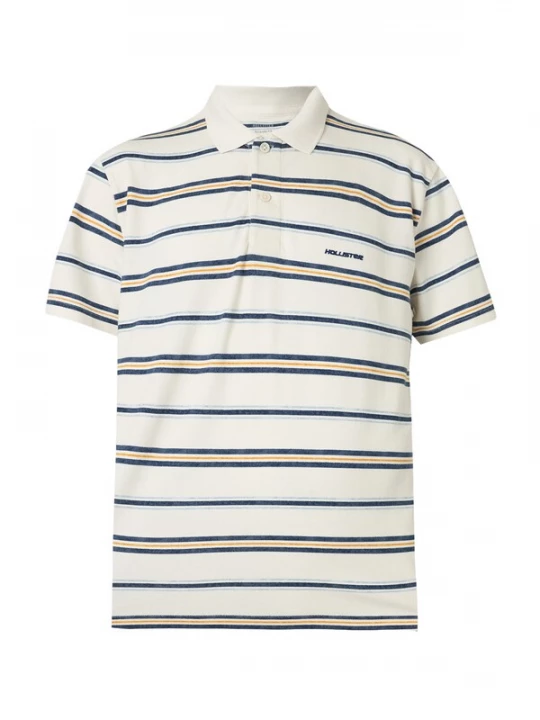 Obrázek produktu HOLLISTER Tričko námořnická modř / žlutá / světle šedá / bílá