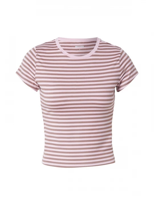 Obrázek produktu HOLLISTER Tričko rezavě hnědá / růžová