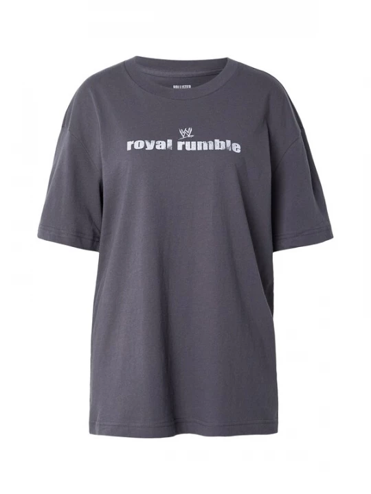Obrázek produktu HOLLISTER Tričko 'ROYAL RUMBLE' žlutá / antracitová / fialová / bílá