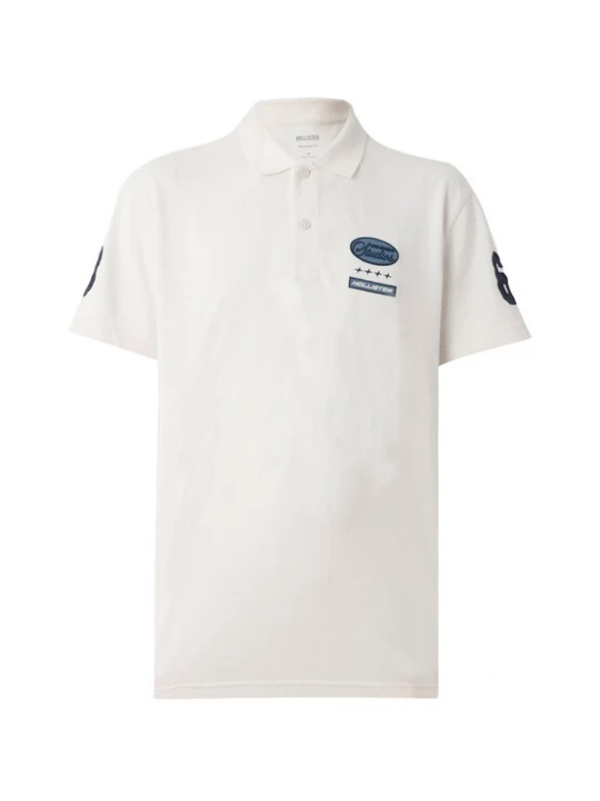 Obrázek produktu HOLLISTER Tričko tmavě modrá / bílá