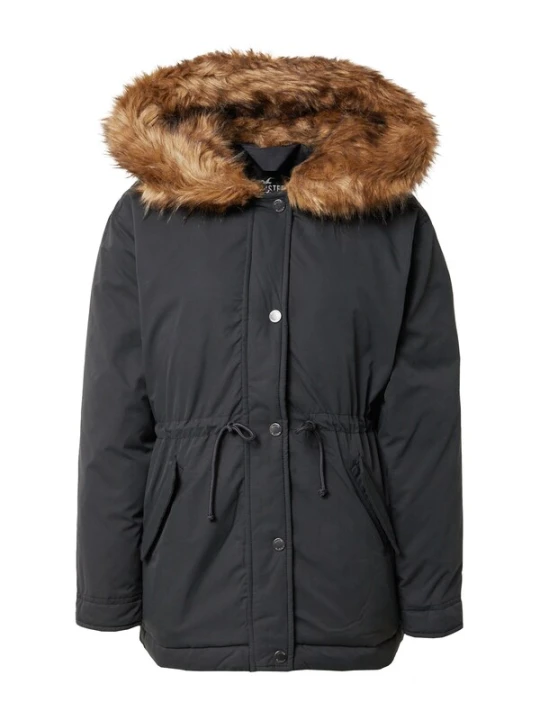 Obrázek produktu HOLLISTER Zimní parka 'EMEA' hnědá / černá