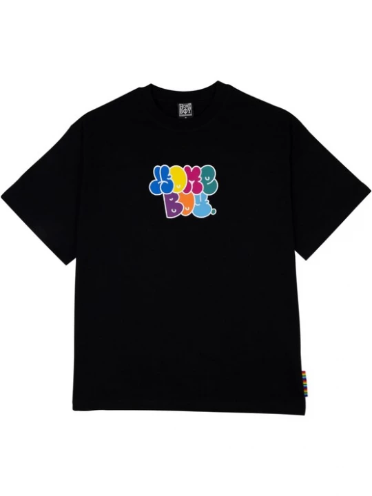 Obrázek produktu HOMEBOY Tričko 'Bubbles'  královská modrá / žlutá / tmavě fialová / černá