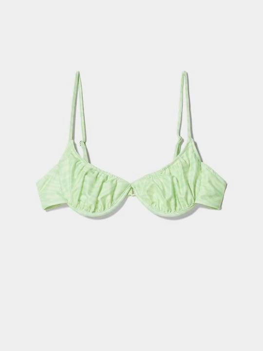 Obrázek produktu Horní díl bikin Bershka zelená