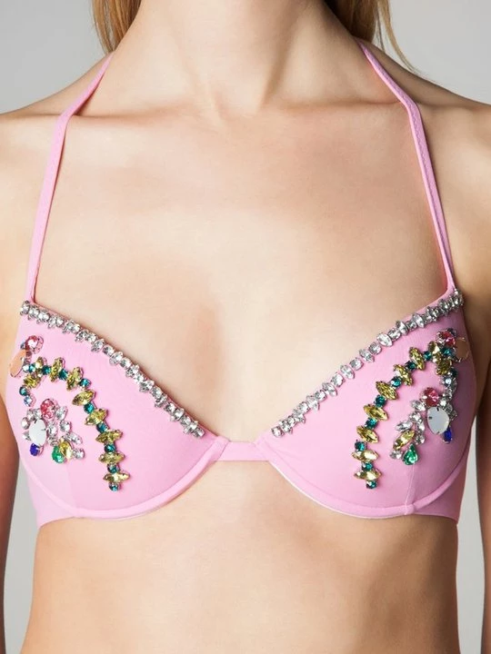Obrázek produktu Horní díl bikin Blugirl Blumarine růžová