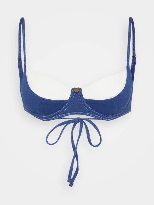 Obrázek produktu Horní díl bikin Frankies Bikinis modrý denim