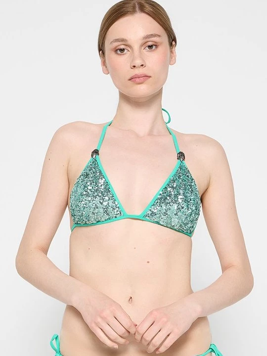 Obrázek produktu Horní díl bikin Kurt Geiger tyrkysová