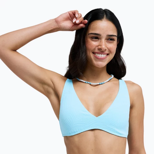 Obrázek produktu Horní díl plavek ROXY Palm Dreams Elongated Tri tanager turquoise Modrá