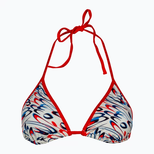 Obrázek produktu Horní díl plavek Tommy Hilfiger Triangle Rp Print drops motion ecru