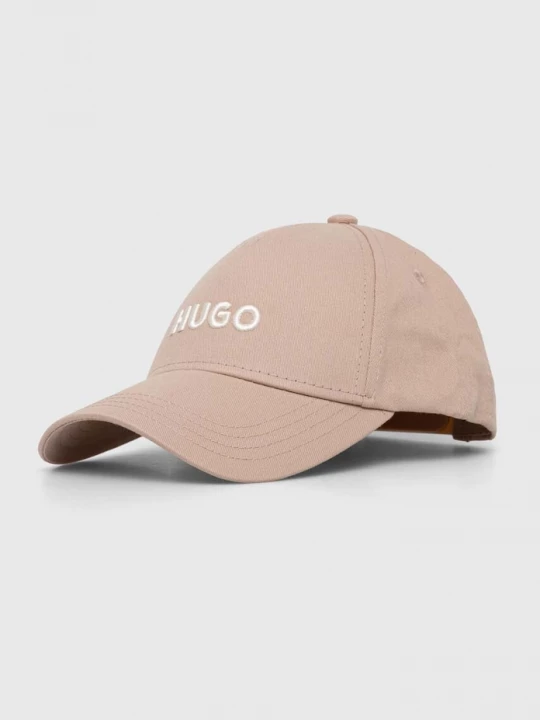 Obrázek produktu HUGO Bavlněná baseballová čepice HUGO béžová