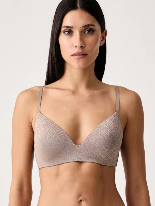 Obrázek produktu HUGO bezešvá podprsenka SHADOW BRALETTE PAD béžová