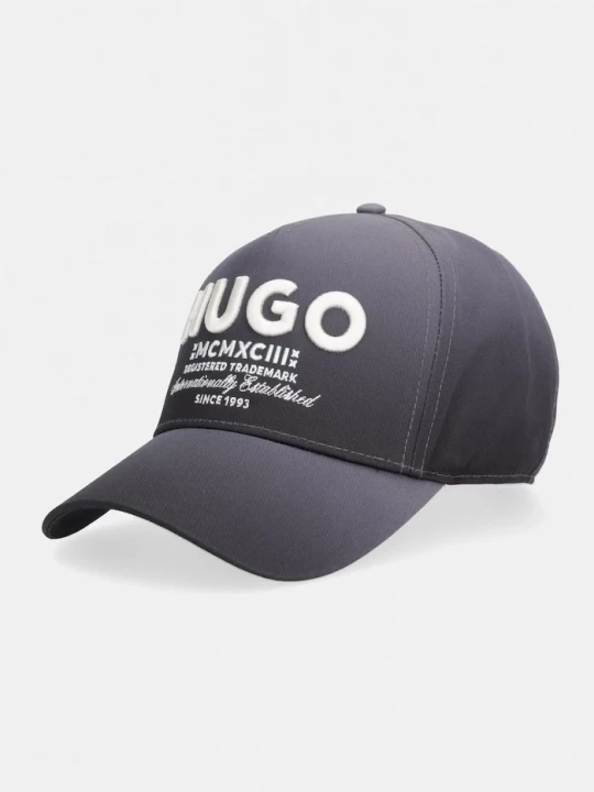 Obrázek produktu HUGO Blue baseballová čepice pánská bavlněná Merk-Degrade