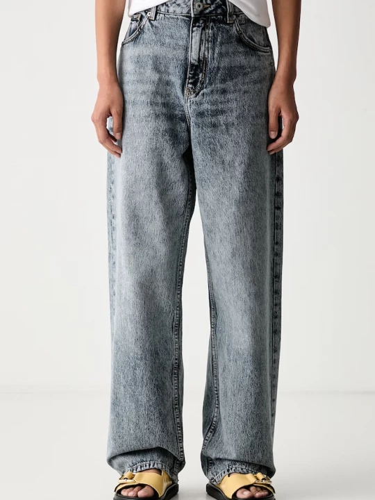Obrázek produktu HUGO Blue relaxed fit džíny dámské Leni_S_B námořnická modř