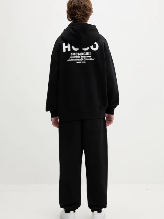 Obrázek produktu HUGO Blue teplákový set pánský bavlněný Tracksuit_NazardoNev černá