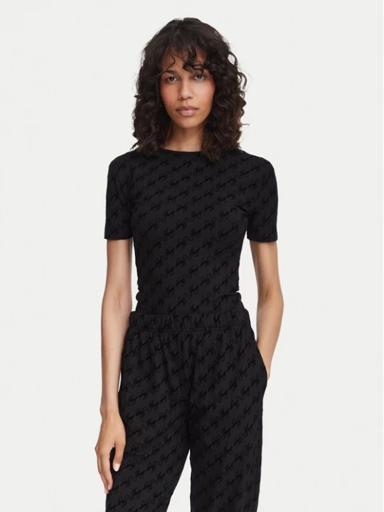 Obrázek produktu HUGO Body Flokky 50566691 Černá Slim Fit