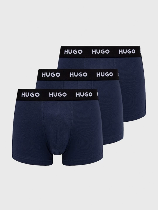 Obrázek produktu HUGO Boxerky HUGO TRUNK TRIPLET PACK (3-pack) námořnická modř