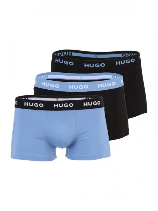 Obrázek produktu HUGO Boxerky královská modrá / černá / bílá