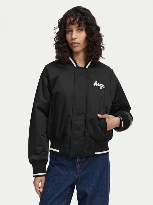 Obrázek produktu HUGO Bunda bomber Felax-1_B 50563077 Černá Regular Fit