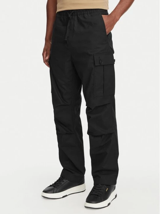 Obrázek produktu HUGO Cargo kalhoty Carlos261 50559453 Černá Straight Fit