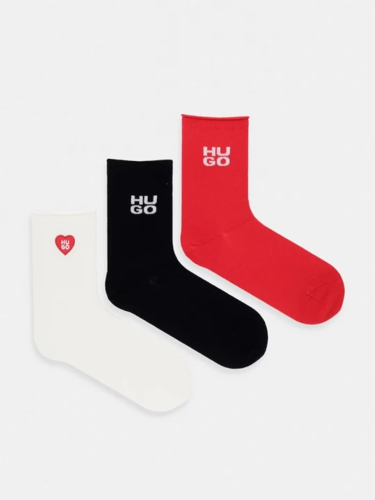 Obrázek produktu HUGO dámské 3P QS HEART CC W 3-pack červená