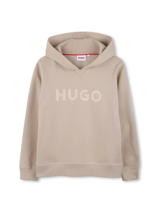 Obrázek produktu HUGO Dětská mikina HUGO béžová