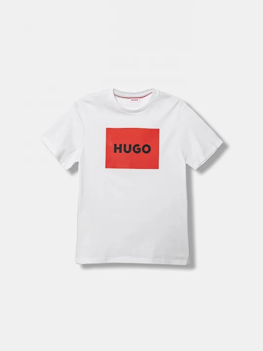 Obrázek produktu HUGO Dětské bavlněné tričko HUGO