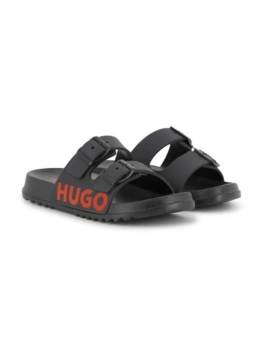 Obrázek produktu HUGO Dětské pantofle HUGO černá