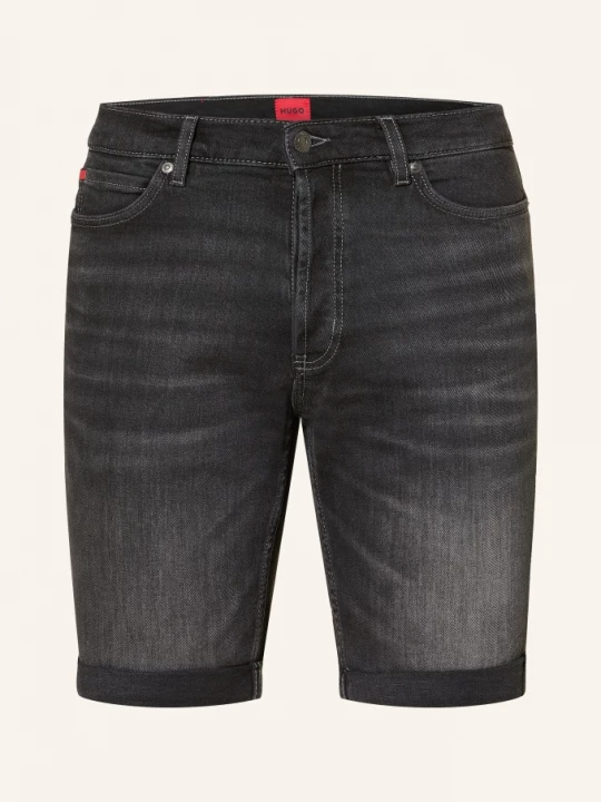 Obrázek produktu Hugo Džínové Šortky 634 Tapered Fit černá