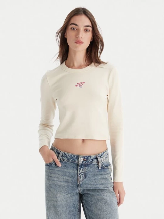 Obrázek produktu HUGO Halenka Duspark 50550132 Krémová Slim Fit