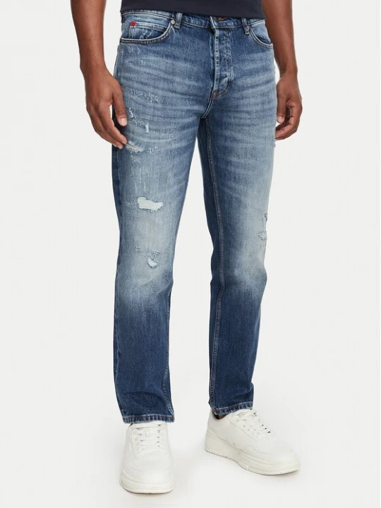 Obrázek produktu HUGO Jeansy 50561463 Modrá Tapered Fit