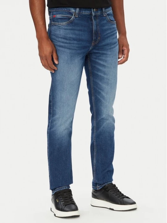 Obrázek produktu HUGO Jeansy HUGO 708 50561260 Tmavomodrá Slim Fit
