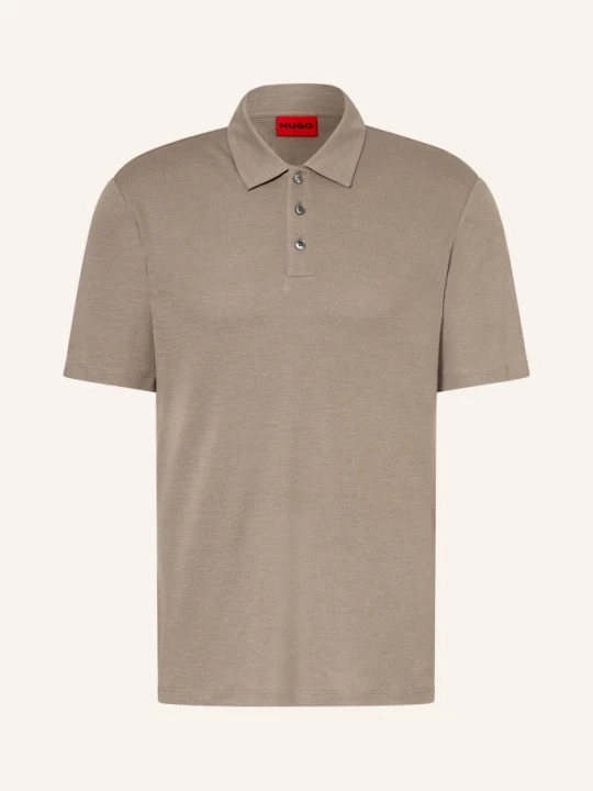 Obrázek produktu Hugo Jerseyové Polo Tričko Dulinen Slim Fit S Lnem černošedá