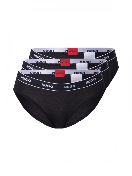 Obrázek produktu HUGO Kalhotky 'TRIPLET BRIEF STRIPE'  červená / černá / bílá