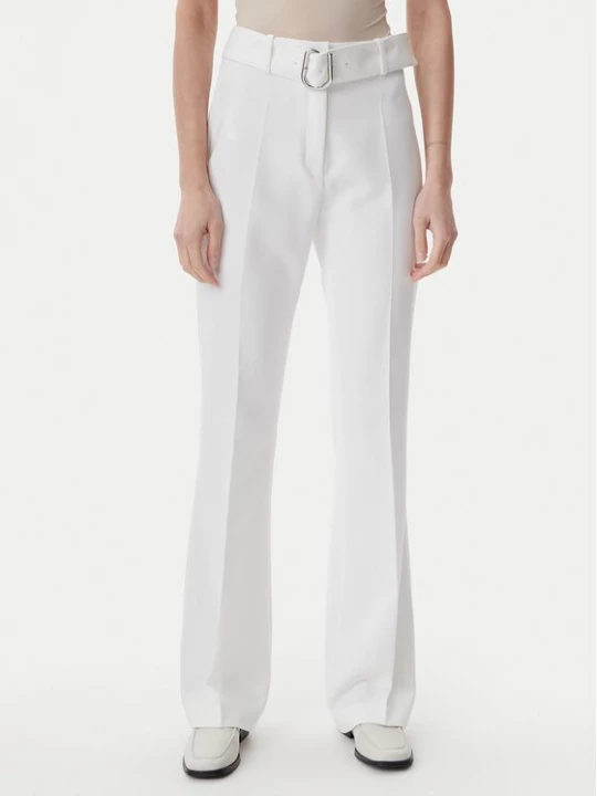 Obrázek produktu HUGO Kalhoty z materiálu 50537602 Bílá Flare Fit