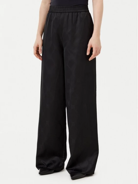 Obrázek produktu HUGO Kalhoty z materiálu Harida-1 50538802 Černá Relaxed Fit